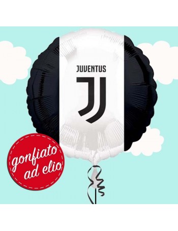 palloncino Juve gonfiato ad elio