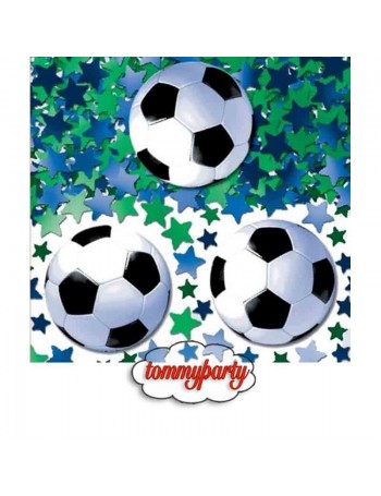 decoro tavolo confetti tema calcio