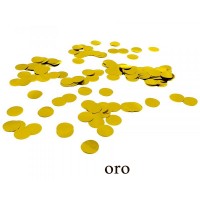 coriandoli metallizzati oro