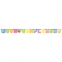 festone buon compleanno fantasy