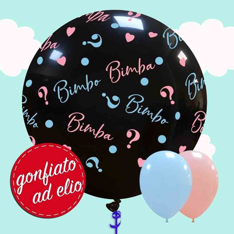 pallone bombo o bimba ad elio per gemellini