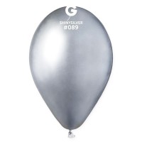 palloncino argento lucido 100 pezzi