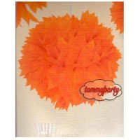 Pom Pom Arancione cm.30