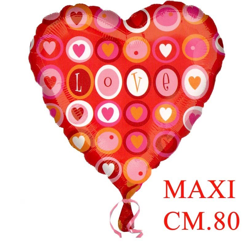Palloncino San Valentino Cuore Love