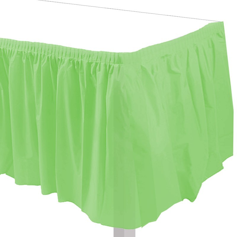 gonnellina tavola verde