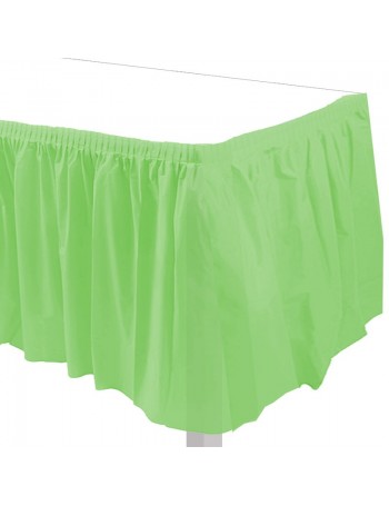 gonnellina tavola verde