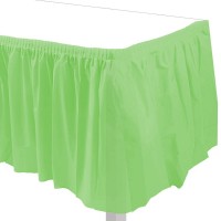 gonnellina tavola verde