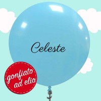 pallone da 36 pollici celeste ad elio