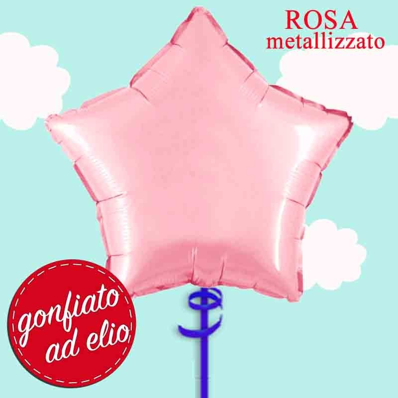Palloncino Stella Mylar 18" Gonfiato Ad Elio