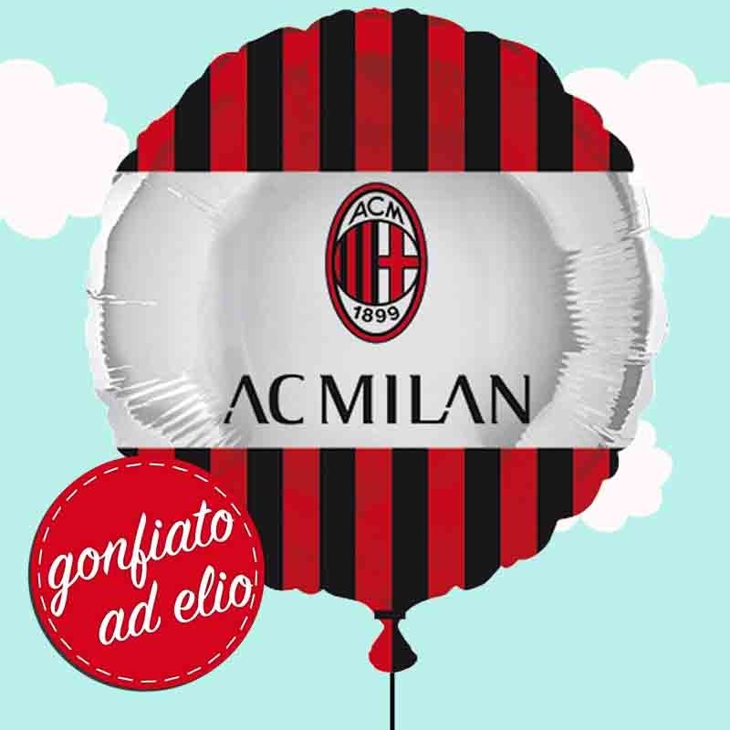 palloncino Milan gonfiato ad elio