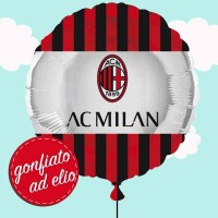 palloncino Milan gonfiato ad elio