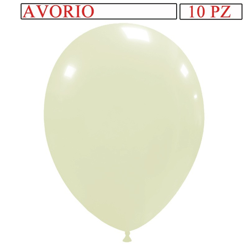 palloncini avorio pz. 10