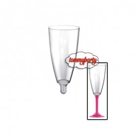 bicchiere flute esempio con base