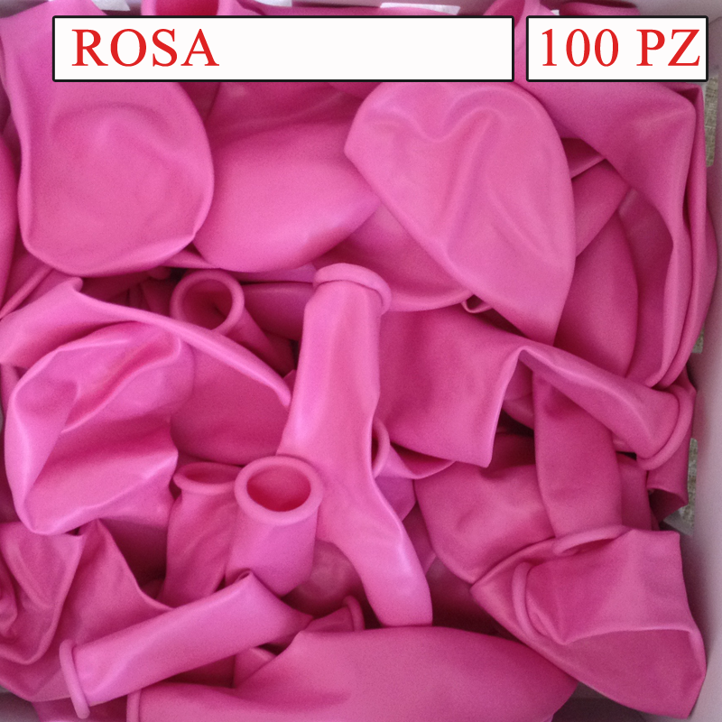 palloncini rosa 10 pollici pezzi 100