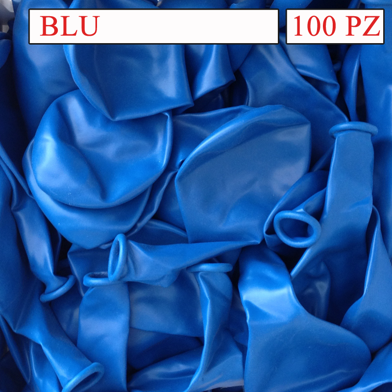 palloncini blu 10 pollici pezzi 100