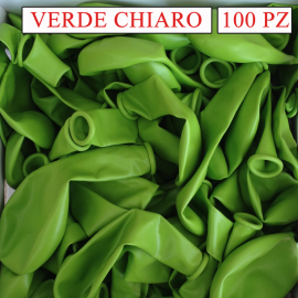palloncini verde chiaro 10 pollici pezzi 100