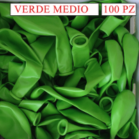 palloncini verde medio 10 pollici pezzi 100
