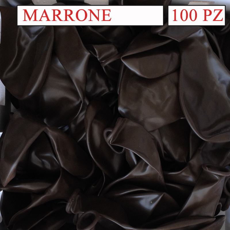 palloncini marrone 10 pollici pezzi 100