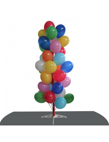 porta palloncini con stecche forma albero