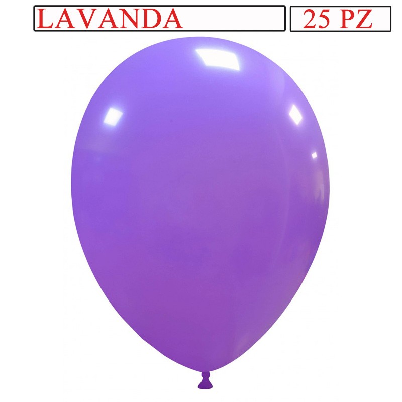 25 palloncini 10 pollici lavanda pastello