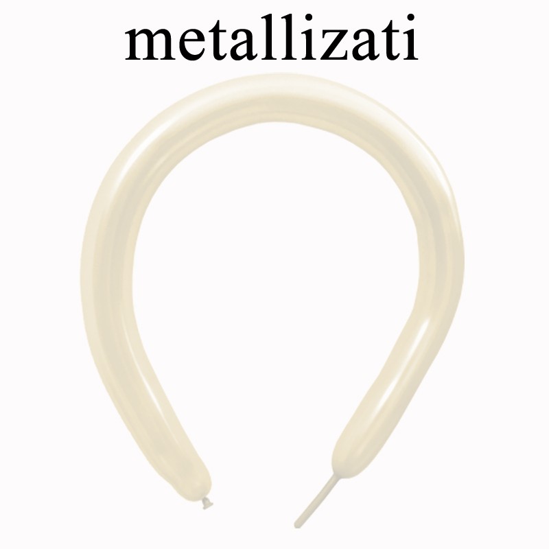palloncini modellabili perla metallizzato
