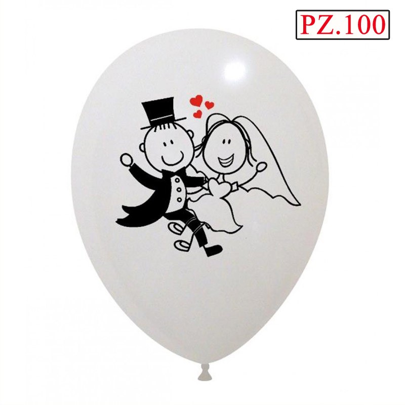 palloncini sposini 100 pezzi