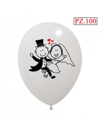 palloncini sposini 100 pezzi