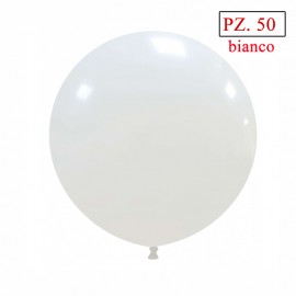 palloncini 19 pollici bianchi pezzi 50