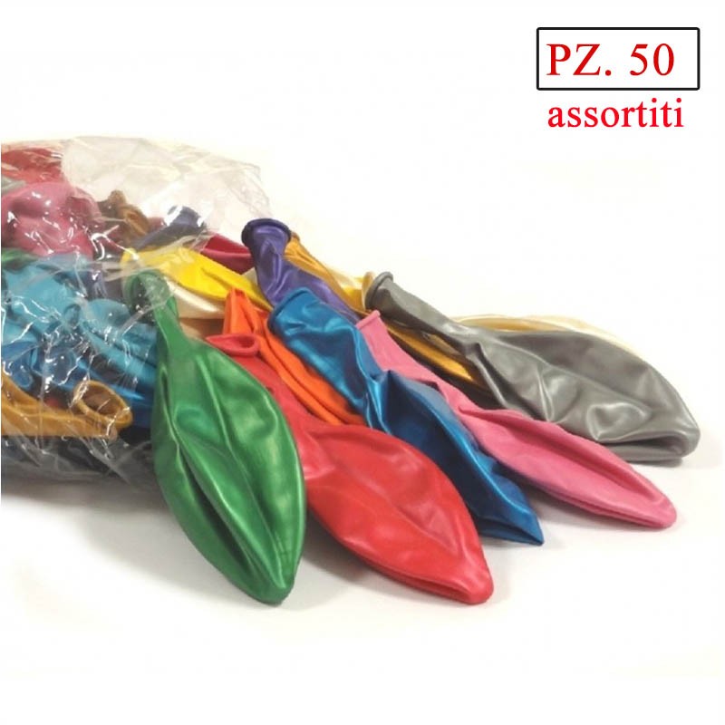 palloncini metallizzati assortiti 19 pollici