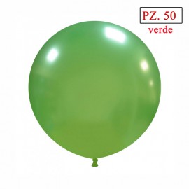 palloncini metallizzati verde 19 pollici