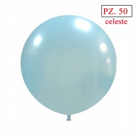 palloncini metallizzati celeste 19 pollici