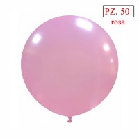 palloncini metallizzati rosa 19 pollici