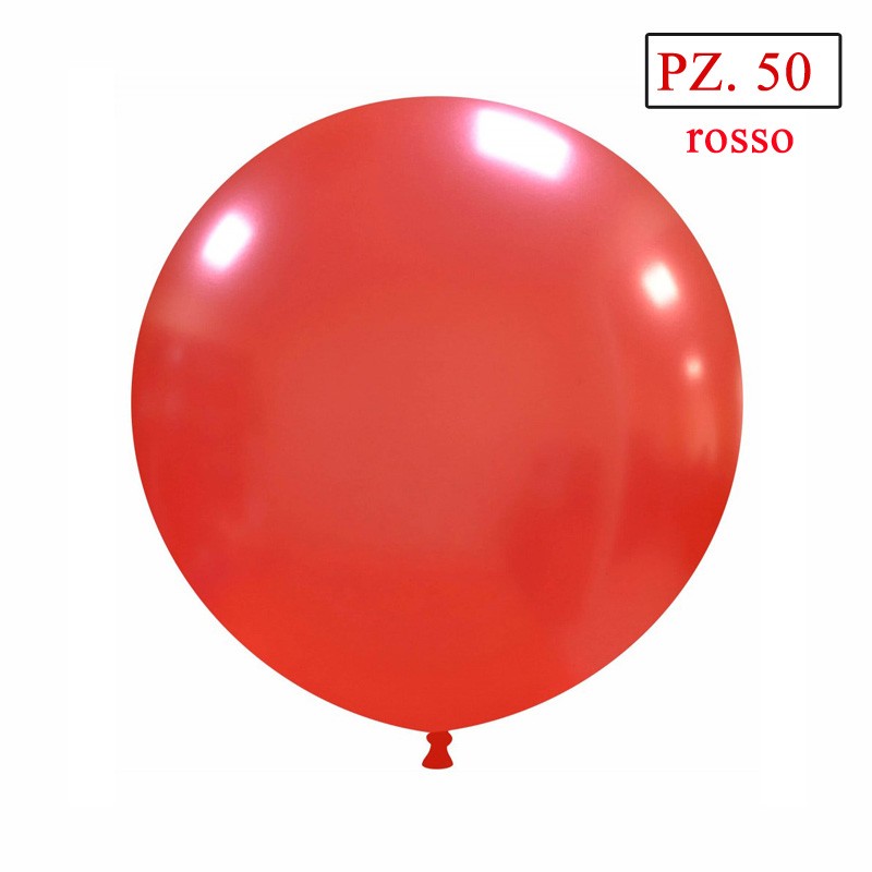 palloncini metallizzati rosso 19 pollici