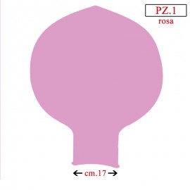 pallone collo largo 70 pollici rosa