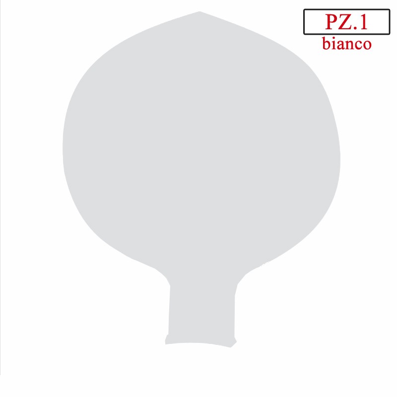 pallone 70 pollici maxi bianco