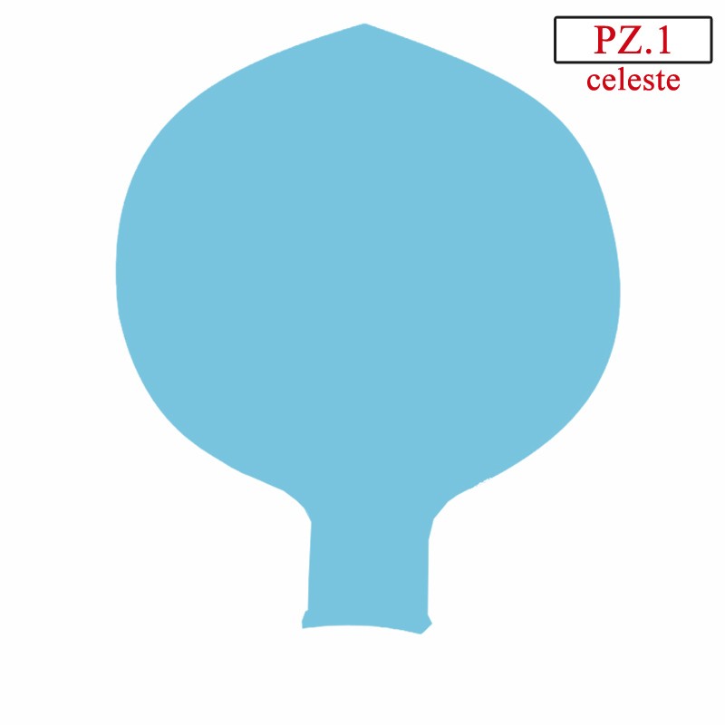 pallone 70 pollici maxi celeste