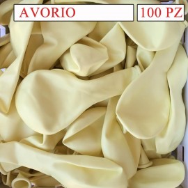 palloncini avorio 100 pezzi