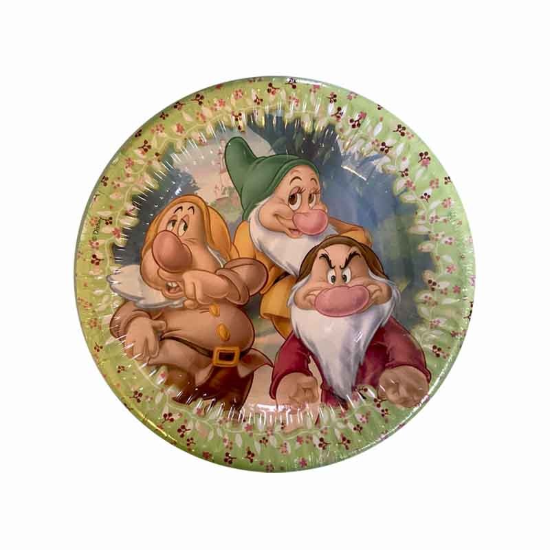 piattini sette nani di Biancaneve