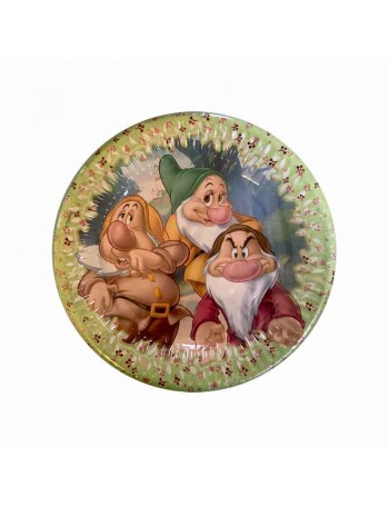 piattini sette nani di Biancaneve