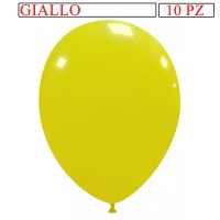 busta da 10 palloncini gialli busta da 10 palloncini gialli