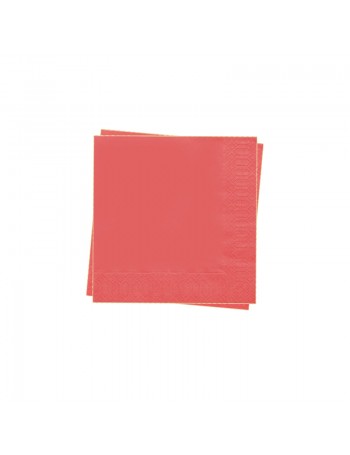 100 tovaglioli rosso ciliegia