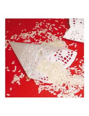 cono porta riso sposi