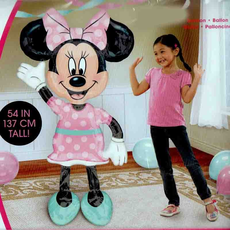 minnie palloncino air walker maxi