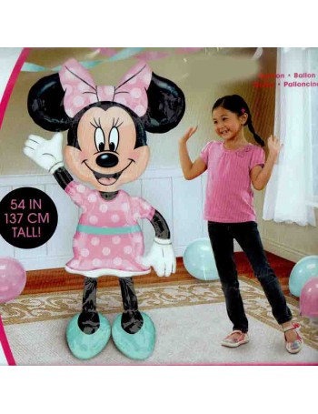 minnie palloncino air walker maxi