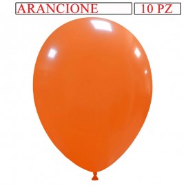 busta da 10 palloncini arancioni