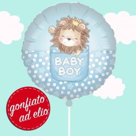 palloncino baby boy leoncino ad elio