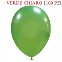 palloncino metallizzato da 10 pollici verde chiaro