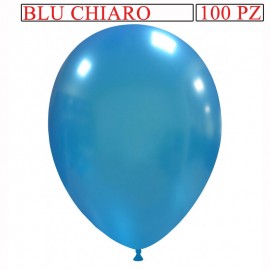 palloncino metallizzato da 10 pollici blu chiaro