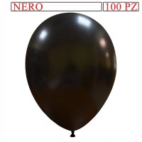 palloncino metallizzato da 10 pollici nero
