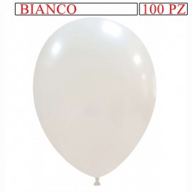 palloncino metallizzato da 10 pollici bianco